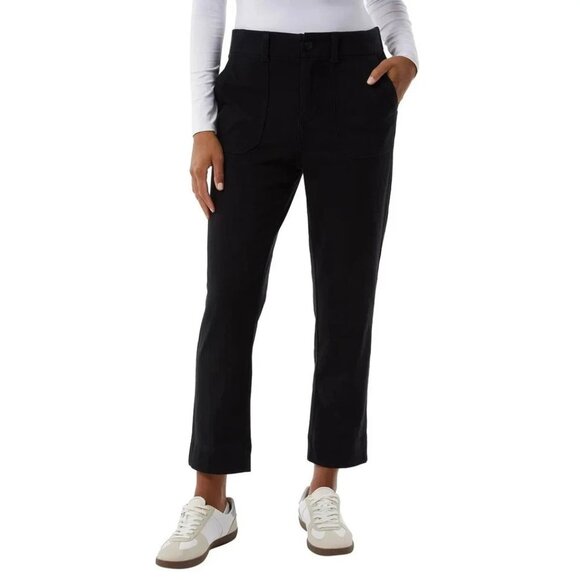 NEW 32 Degrees Cool Women's XXL Ankle Length Pant  Black Cotton Blend - Picture 1 of 14